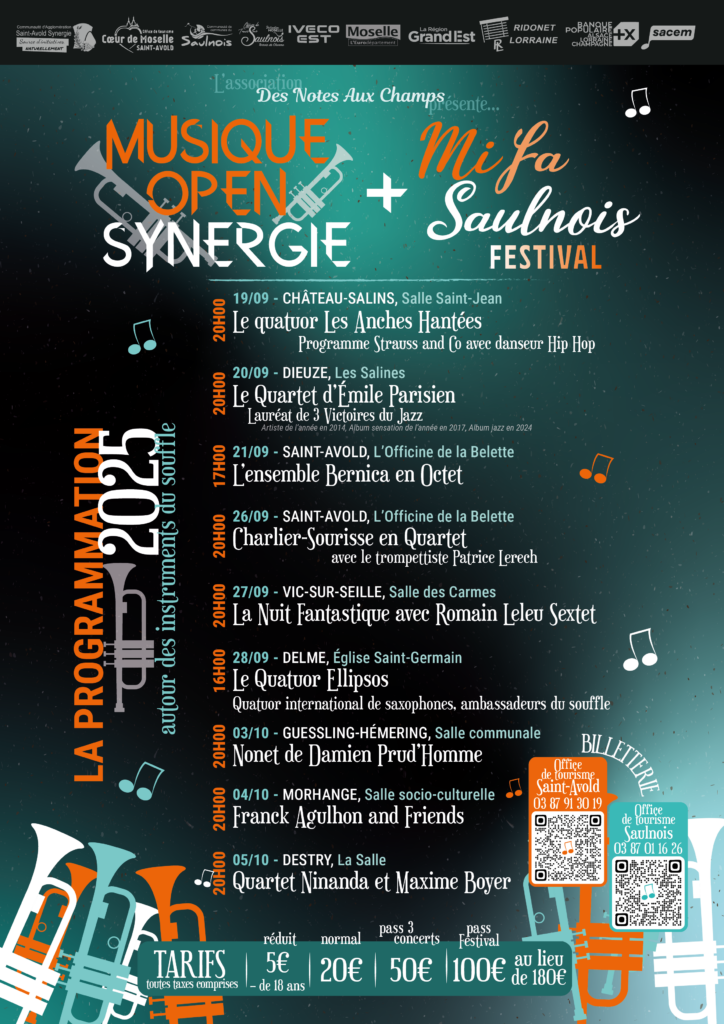 Des Notes Aux Champs Festival De Musique A Nancy Affiche A4 Festival 01